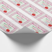 世界で親友の証明書を作って下さい ラッピングペーパー (角)