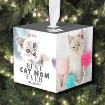 世界で１つだけのペット猫ママの写真クリスマスプレゼント