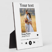 世界で１つだけの写真とメッセージでつくる、特別なアニバーソリーソング フォトプラーク (側面)