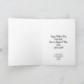 世界で１つだけの愛犬家ママ シェパードママのための母の日 シーズンカード (内部)