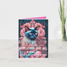 世界で１つだけの面白い猫の写真　母の日のプレゼントに