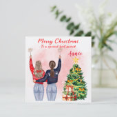 世界で１番の友達のクリスマスカード ベスティ 招待状 (スタンド正面)