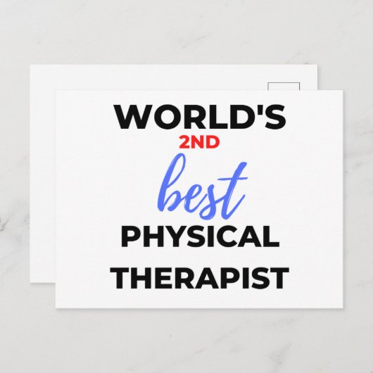 世界で2番目の物理最高のセラピスト2 シーズンポストカード (正面/裏面)