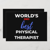 世界で2番目の物理最高の的セラピスト シーズンカード (正面/裏面)