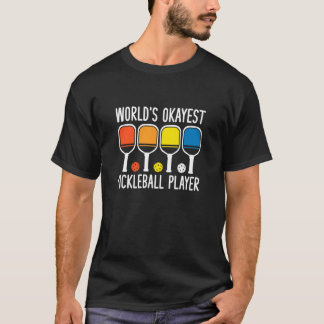 世界で2019年のオッケイなピックルボール選手,面白いピックルボール Tシャツ