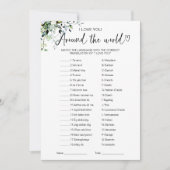 世界で「愛してる」を伝えるゲーム ブライダルシャワー 招待状 (正面)