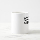 世界でokayest姉妹 コーヒーマグカップ (中央)
