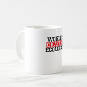 世界でokayest生態学者、#ecologist コーヒーマグカップ (正面左)