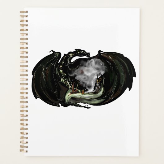 世界とドラゴン プランナー手帳 (正面)