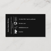 世界と世界をつなぐ木｜生命の木デザインズ 名刺 (裏面)