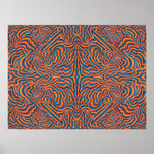 世界と地球の間の宇宙 ポスター (正面)