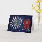 世界と最高の称賛さ退職したれたナース カード (黄色い花)