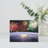 世界と花火, 地球の景観, ZSSG ポストカード (スタンド正面)