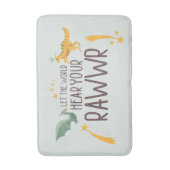 世界にあなたの轟音を聞かせ バスマット (正面縦)