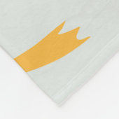 世界にあなたの轟音を聞かせ フリースブランケット (角)