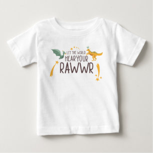 世界にあなたの轟音を聞かせ ベビーTシャツ