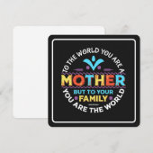 世界にあなたは母なり シーズンカード (正面/裏面)