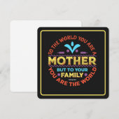 世界にあなたは母 シーズンカード (正面/裏面)