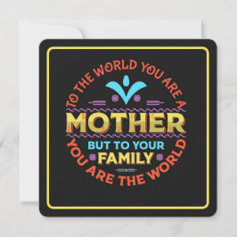 世界にあなたは母 シーズンカード