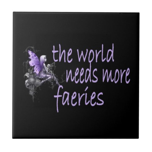 世界にはもっと妖精の国が必要 タイル (正面)