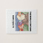 世界には多くの欠点がある(プレート・テクトニクス) ジグソーパズル (横)