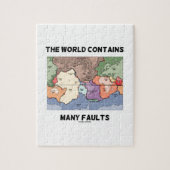 世界には多くの欠点がある(プレート・テクトニクス) ジグソーパズル (縦)