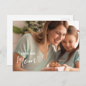 世界にひとつだけのママの写真 ポストカード (正面/裏面)