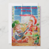 世界にひとつだけの孫へのクリスマスカード シーズンカード (正面)