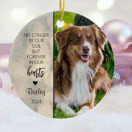 世界にひとつだけの愛犬メモリアルクリスマスオーナメント セラミックオーナメント