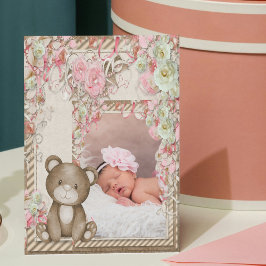 世界にひとつだけの新しい赤ちゃんのお知らせカード シーズンカード