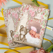 世界にひとつだけの新しい赤ちゃんのお知らせカード シーズンカード