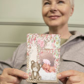 世界にひとつだけの新しい赤ちゃんのお知らせカード シーズンカード