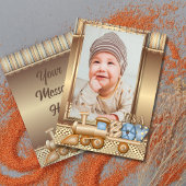 世界にひとつだけの新しい赤ちゃんのお知らせカード シーズンカード