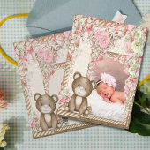 世界にひとつだけの新しい赤ちゃんのお知らせカード シーズンカード