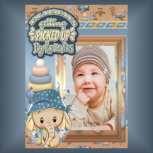 世界にひとつだけの新しい赤ちゃんのお知らせカード