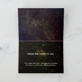 世界にひとつのカード カード (内部)