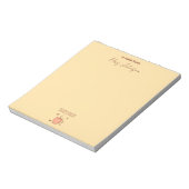 世界にもっと読書家と作家を ノートパッド (回転)