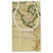 世界によって刻まれる地図 スモールペーパーバッグ (裏面)