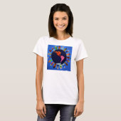 世界によって合われるTシャツのまわりの子供: Tシャツ (正面フル)