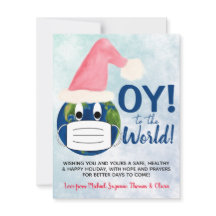 世界にオイ！パンデミッククリスマスのユーモア写真