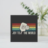 世界にクリスマスの喜びを伝える シーズンカード (スタンド正面)