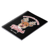 世界にトナカイがいっぱいならルドルフになろう - 面白い ノートブック (左側)