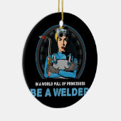 世界にプリンセスが多い セラミックオーナメント (右)