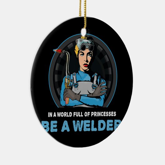 世界にプリンセスが多い セラミックオーナメント (右)