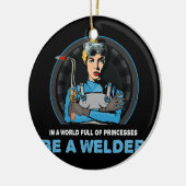 世界にプリンセスが多い セラミックオーナメント (左)