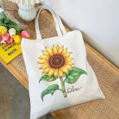 世界に一つだけのひまわりリュック　女性へのプレゼントに最適 トートバッグ