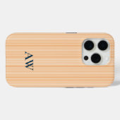 世界に一つだけのイニシャル入りスマホケース 結婚祝い プレゼント 花嫁へ Case-Mate iPhoneケース (裏面 (横))