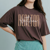 世界に一つだけの不動産ライフスタイルシャツ 彼女へ、彼へ Tシャツ