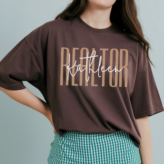 世界に一つだけの不動産ライフスタイルシャツ 彼女へ、彼へ Tシャツ