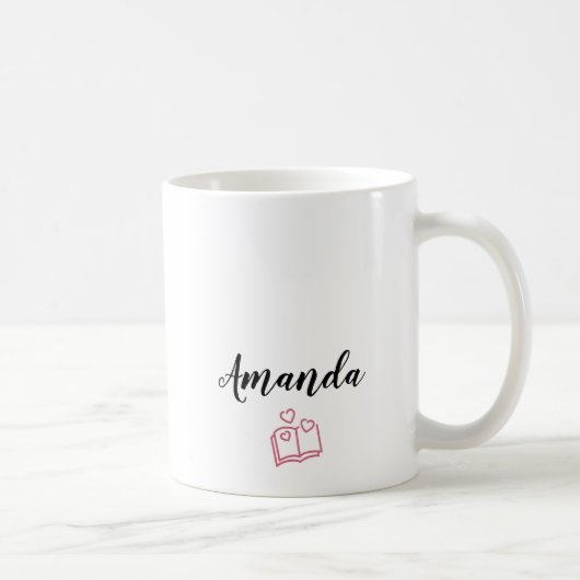 世界に一つだけの先生の名前入りマグカップ コーヒーマグカップ (右)